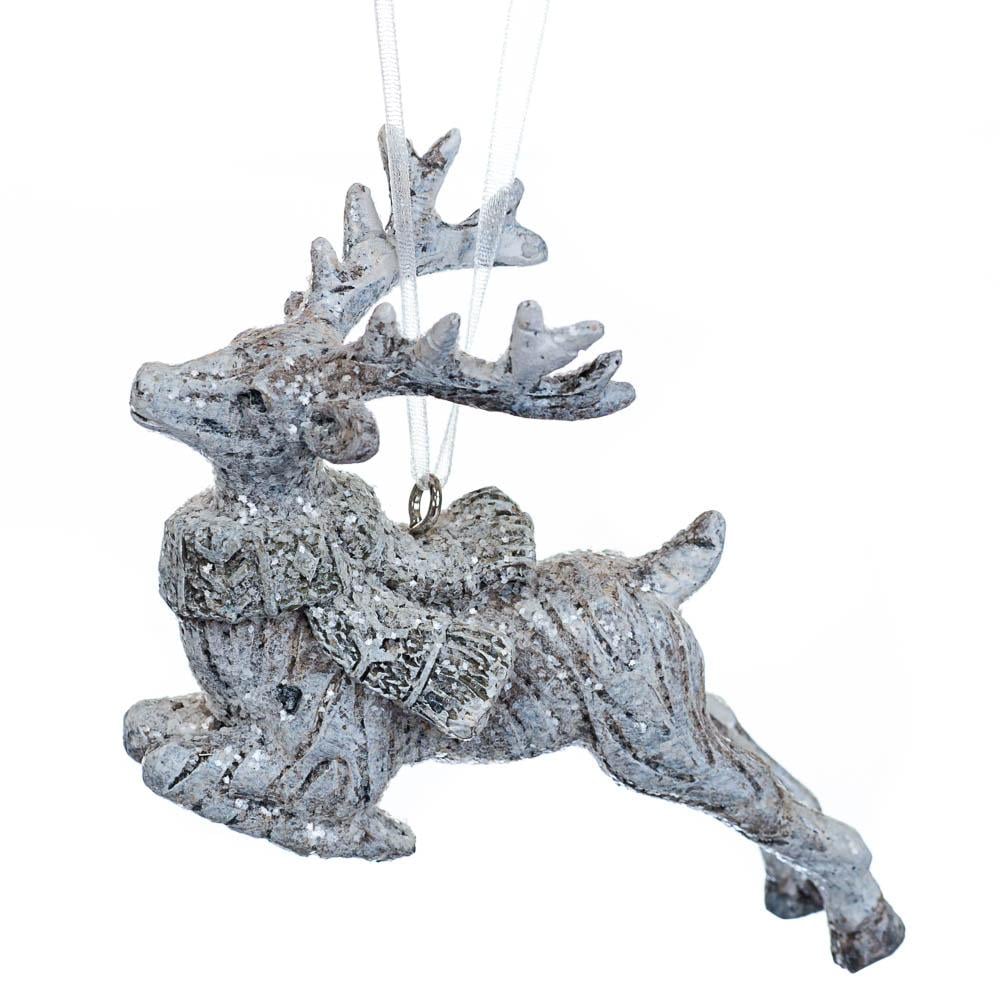 Новорічна підвіска Elisey Оленята 4 шт. (2007-055)