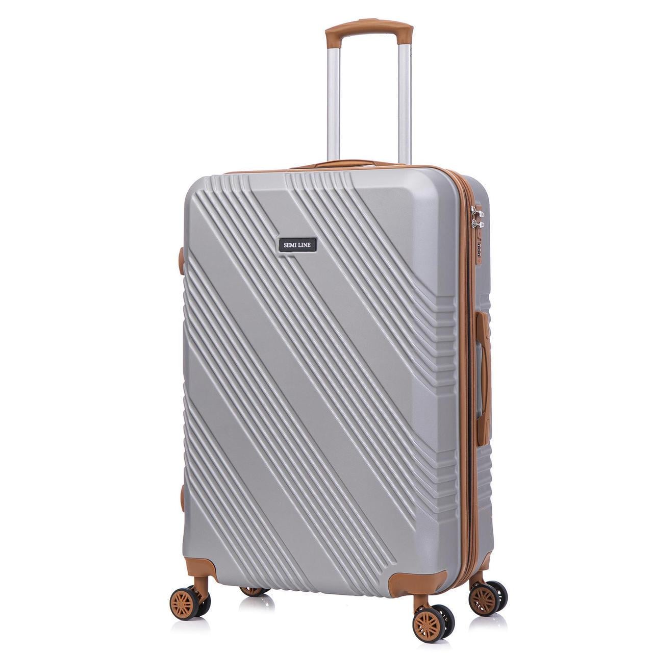 Чемодан SEMI LINE 28" L Light Grey (T5849-3)