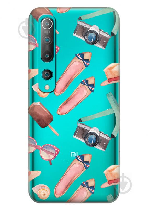 Силиконовый чехол iSwag для Xiaomi Mi 10 Женские штучки (KS2615)
