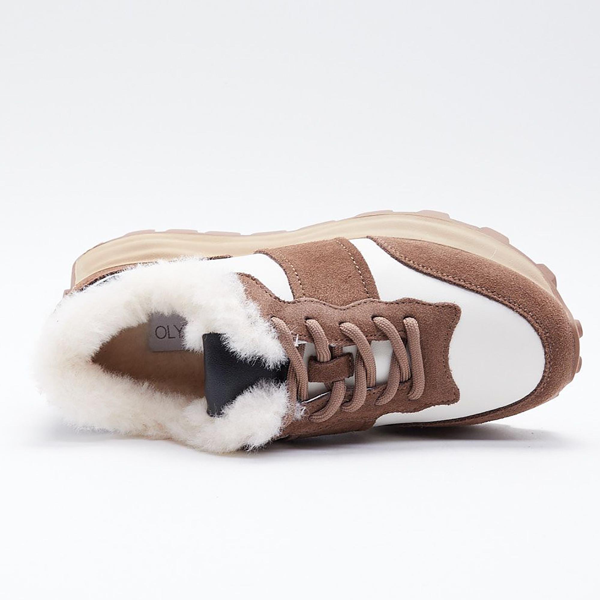 Кроссовки зимние женские Baden р. 38 Бежевый/Коричневый (013702-38) - фото 15 Кроссовки зимние женские Baden р. 38 Бежевый/Коричневый (013702-38) - фото 15