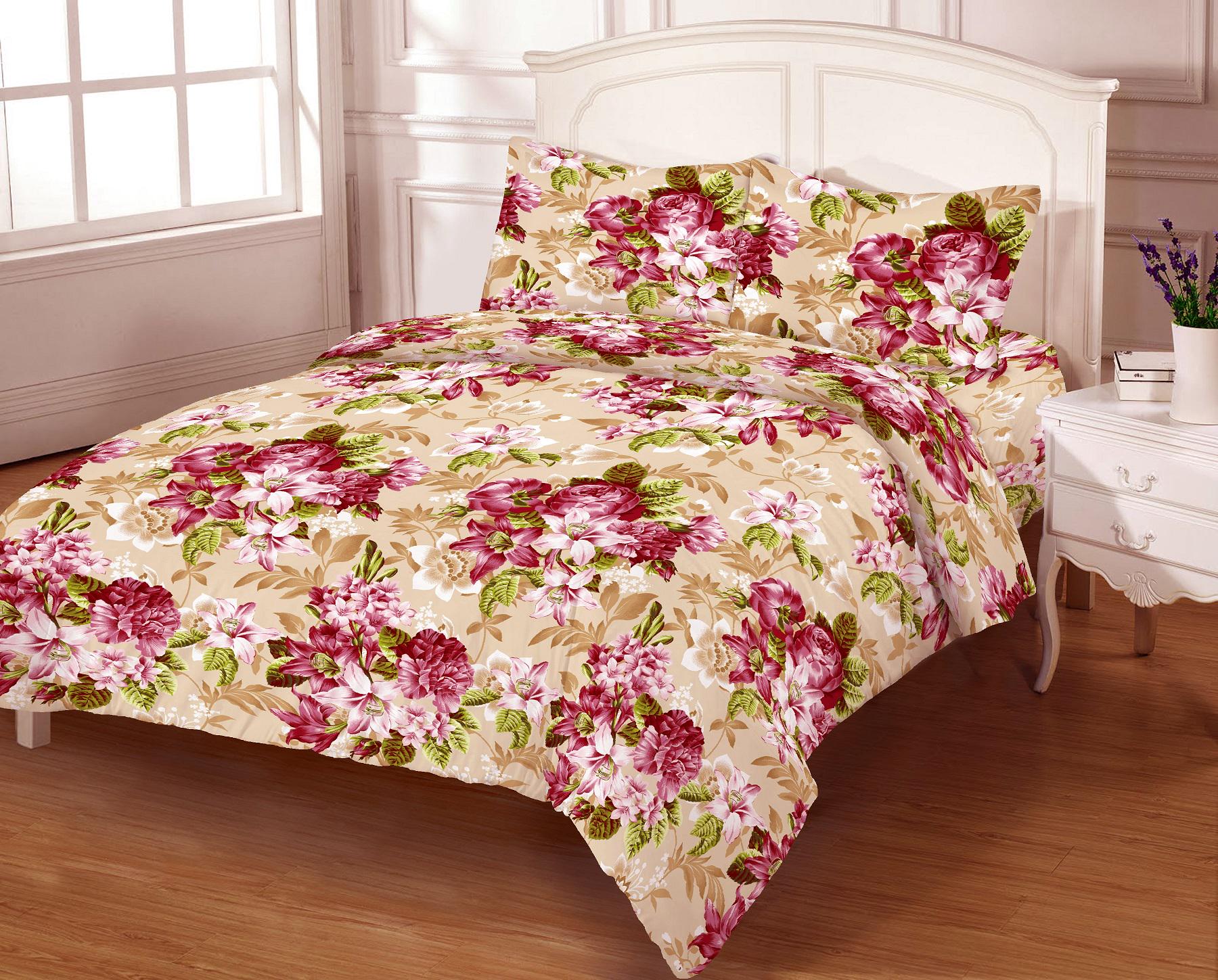 Комплект постельного белья Zastelli 7253 бязь семейный 2х145х210 см Разноцветный (13283)