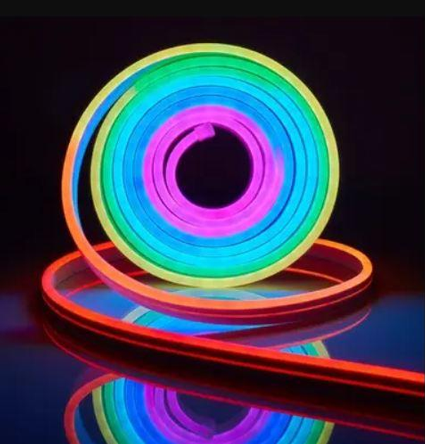 Лента неоновая силиконовая LED NEON с блоком питания 12-220 Вт 5 м Разноцветный (2766005897) Лента неоновая силиконовая LED NEON с блоком питания 12-220 Вт 5 м Разноцветный (2766005897)