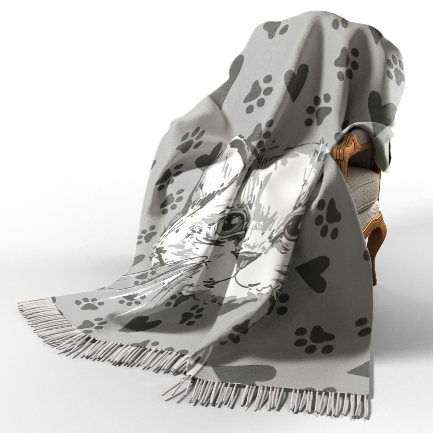 Плед вовняний Love You меринос КІТ 140х200 см (4251)