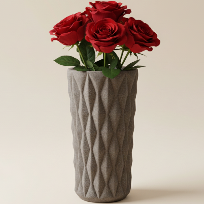 Ваза Nana ceramics Кашемир 20 см (9022)