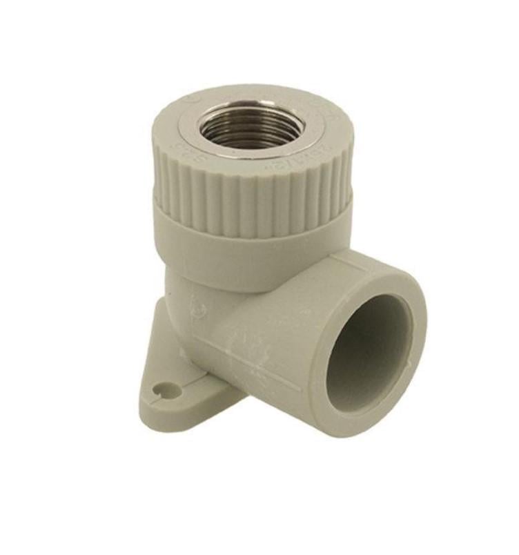 Колено настенное ASG PPR 90° 20 мм ВВ 1/2" (1415273335)