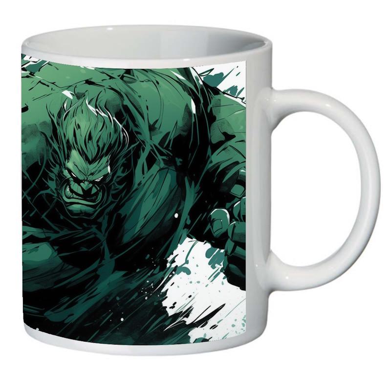 Чашка с принтом Халк марвел 002 (2404220311)