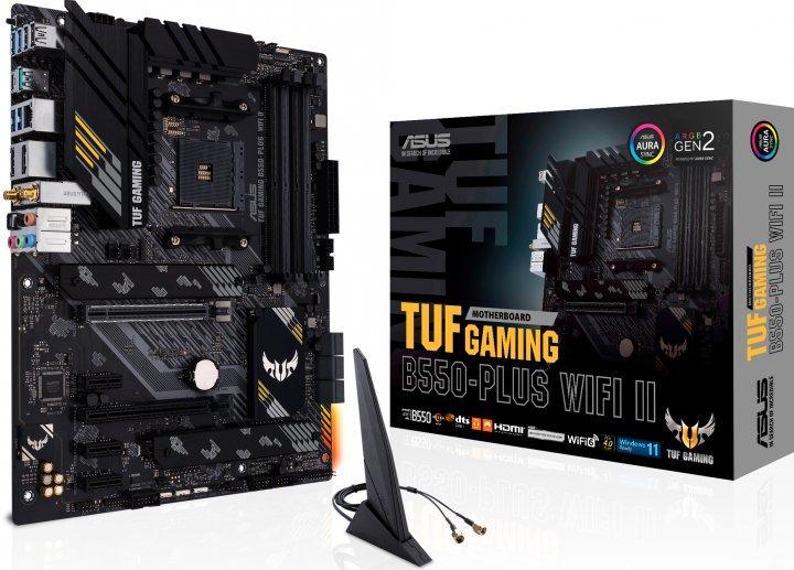 Материнська плата Asus TUF Gaming B550-PLUS WIFI II Socket AM4/ATX/4хDDR4 DIMM (11401423) - фото 5