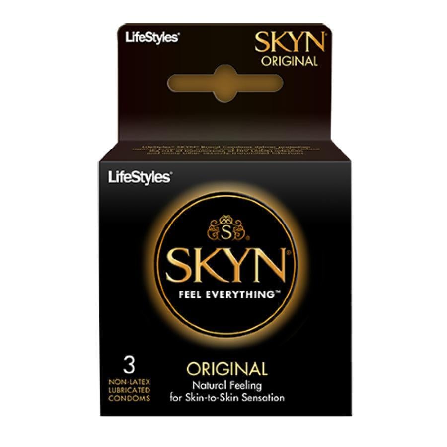 Презервативы безлатексные SKYN Оригинальные 3 шт. (SK7073032)