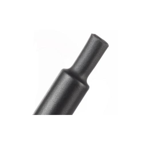 Термоусадочная трубка резиноподобная Techflex Viton 2:1 d 12,7/6,4 мм 1 м Черный (000027505)