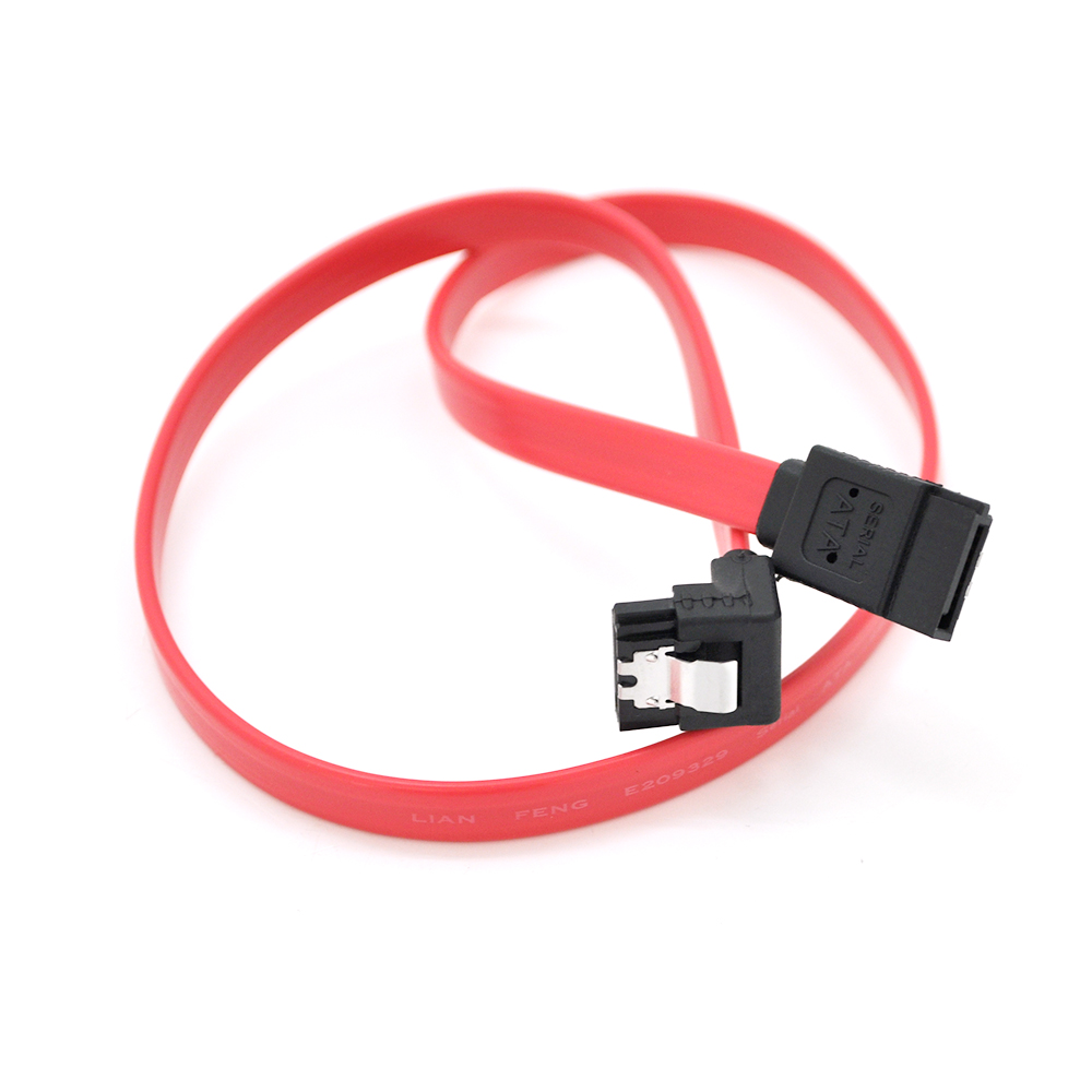 Кабель Veggieg SATA 3,0 ST307 загнутый с защелкой для жесткого диска 0,5 м Красный (19659) Кабель Veggieg SATA 3,0 ST307 загнутый с защелкой для жесткого диска 0,5 м Красный (19659)