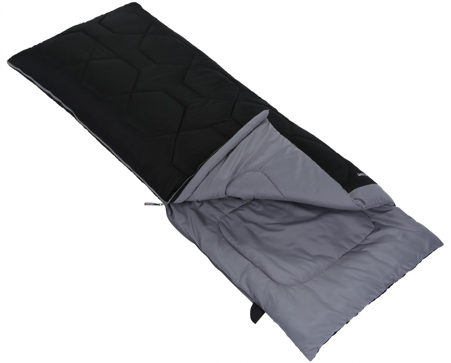 Спальный мешок с подогревом Vango Radiate Single/-3°C Black Left (SBQRADIATB05TJ8) - фото 2