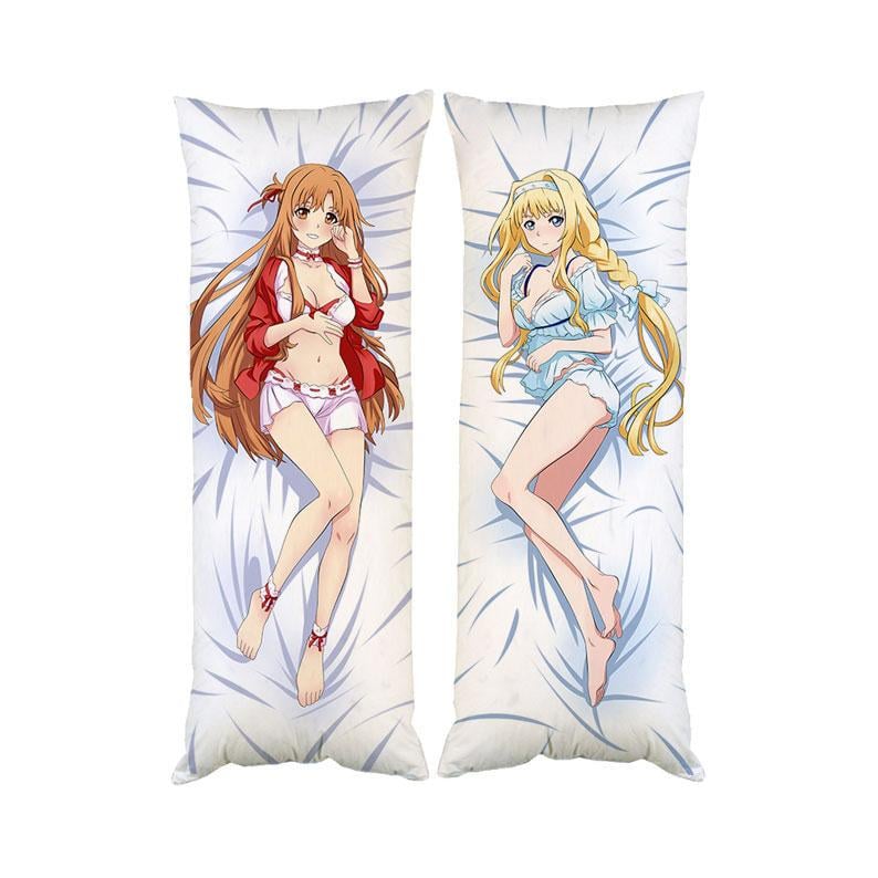 Подушка дакимакура Мастера Меча Онлайн Асуна Алиса декоративная ростовая для обнимания 40x100 см (1201087711) Подушка дакимакура Мастера Меча Онлайн Асуна Алиса декоративная ростовая для обнимания 40x100 см (1201087711)