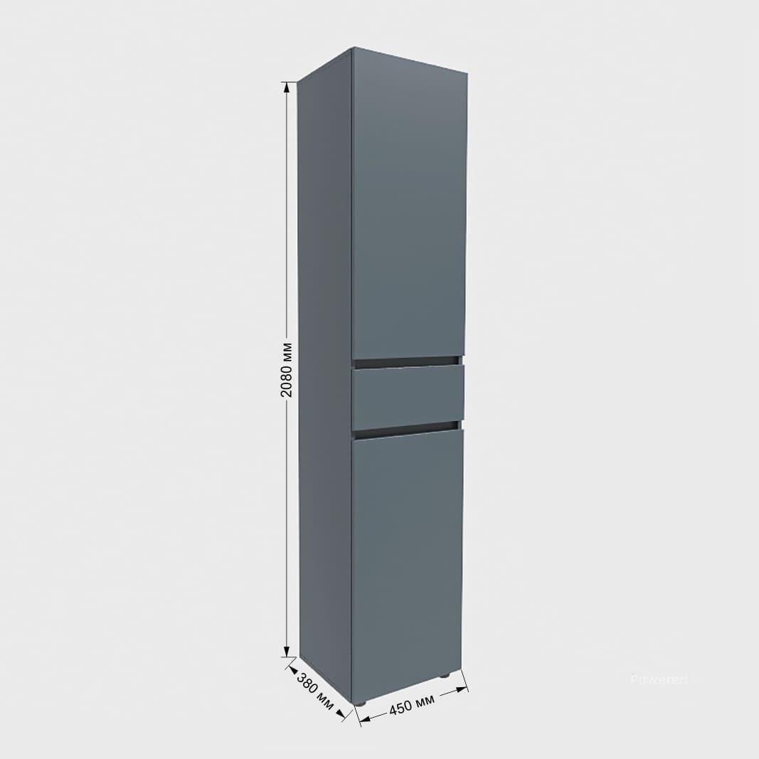 Спальная детская Эверест Лайт-2 комплект Графитовый (EVR-20810.03) - фото 6 Спальная детская Эверест Лайт-2 комплект Графитовый (EVR-20810.03) - фото 6