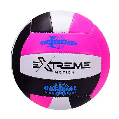 М'яч волейбольний Extreme motion нар, 5 Black/Pink (192077)