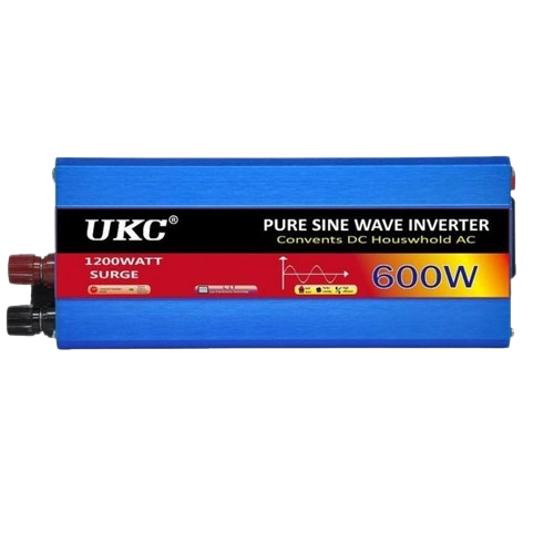 Инвертор UKC AC/DC sine чистая синусоида 600W 12V (18217727)