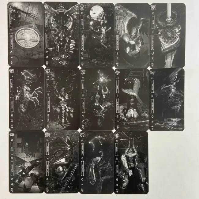 Карты Таро Goetia Tarot in Darkness 78 карт - фото 4 Карты Таро Goetia Tarot in Darkness 78 карт - фото 4