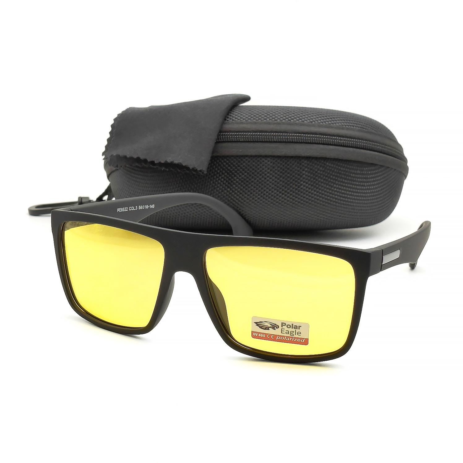 Очки для водителя Polar Eagle PE8532 с поляризацией Желтый (27060023)