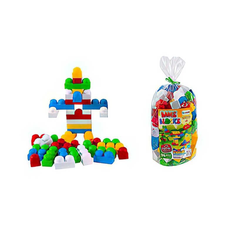 Набор детский Конструктор Bamsiblock №2 Bamsic 115/3 94 детали 17x17x30 см (92988) Набор детский Конструктор Bamsiblock №2 Bamsic 115/3 94 детали 17x17x30 см (92988)