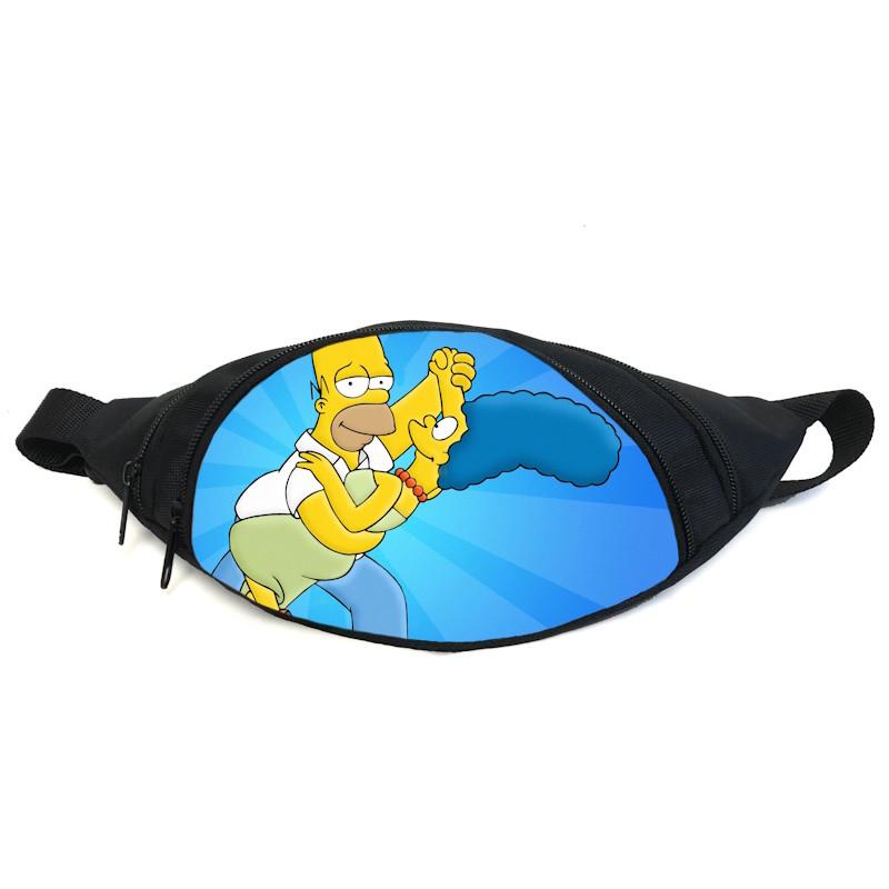 Поясная сумка-бананка Симпсоны GB-simpsons 05 Черный (2191660016)