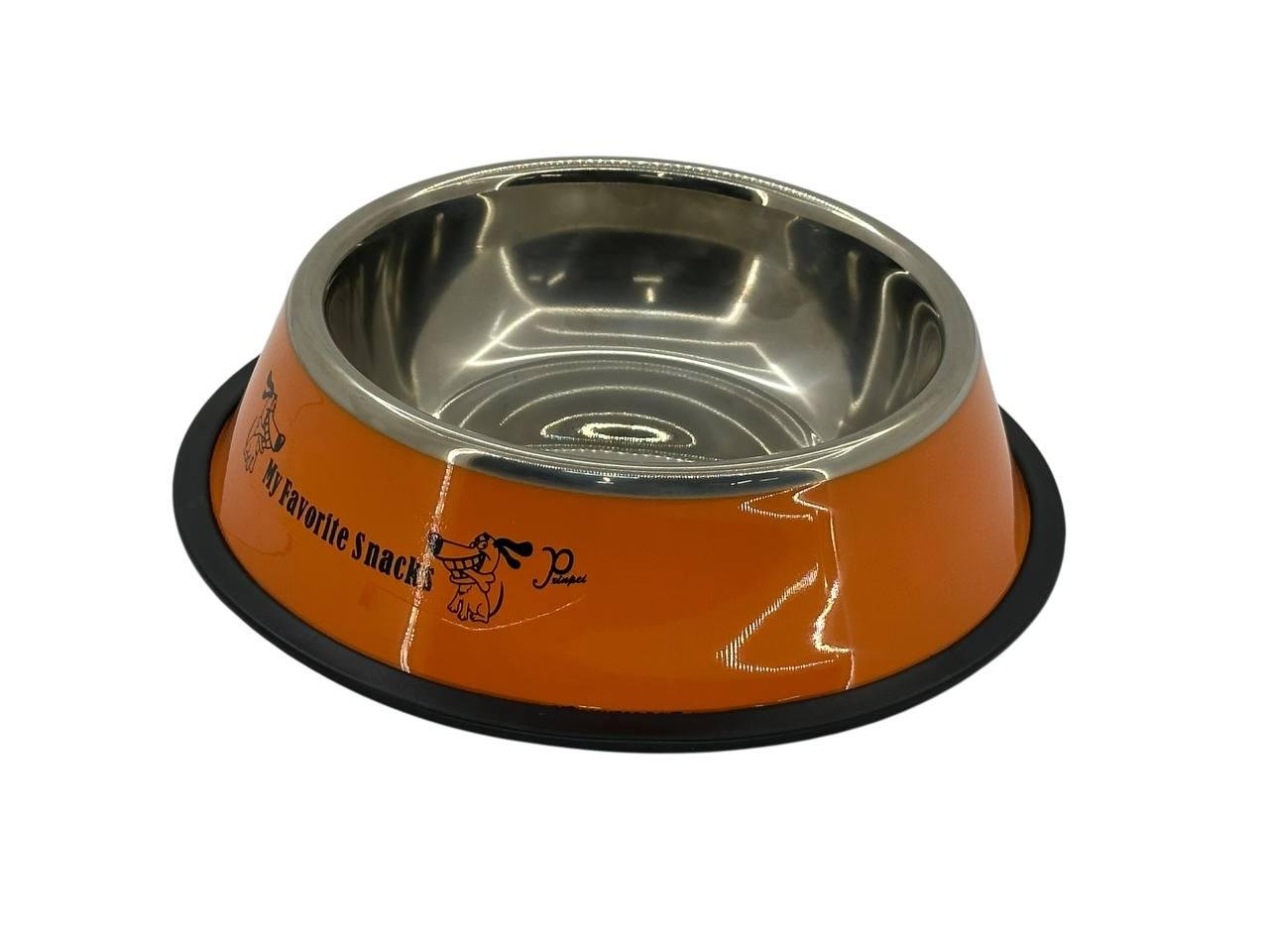 Миска для собак металлическая 1600 мл 30 см - фото 2