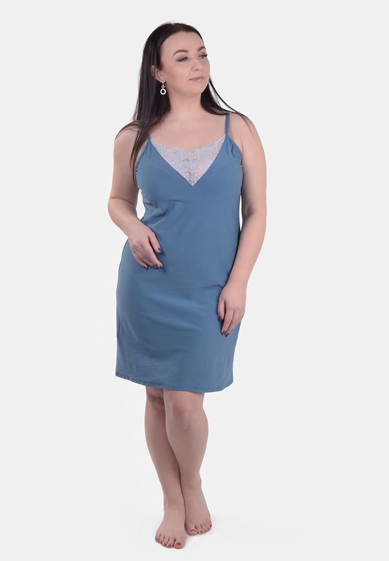 Ночная рубашка N.EL 1249-15 L Синий - фото 2 Ночная рубашка N.EL 1249-15 L Синий - фото 2