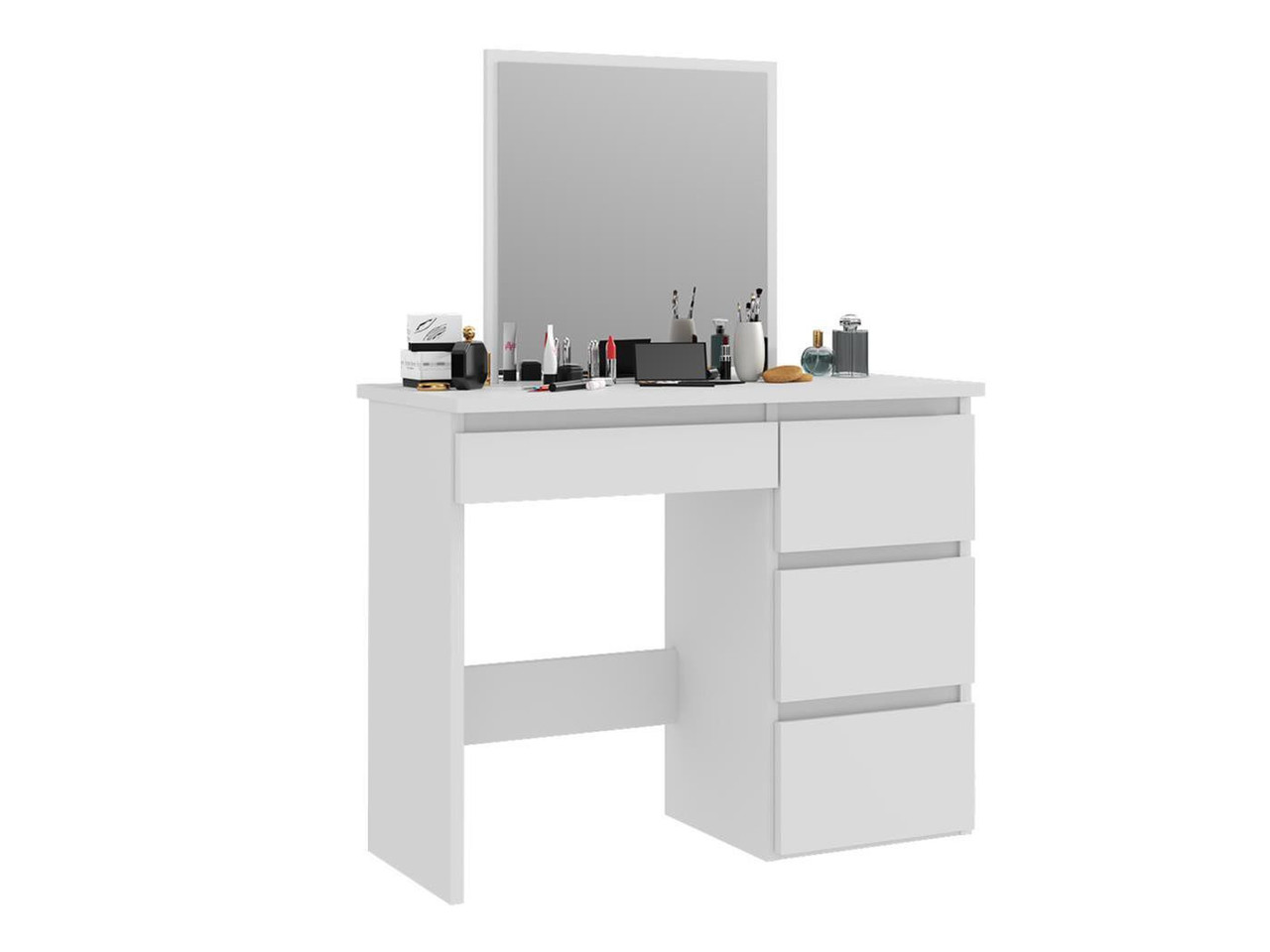 Туалетный столик c зеркалом Homart Белый (9286) - фото 3 Туалетный столик c зеркалом Homart Белый (9286) - фото 3