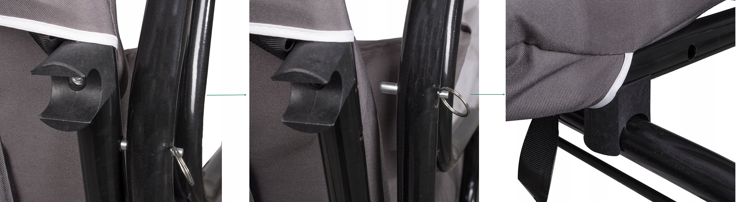 Гойдалка садова Springos Linda з навісом 162x241 см (GS0003) - фото 13