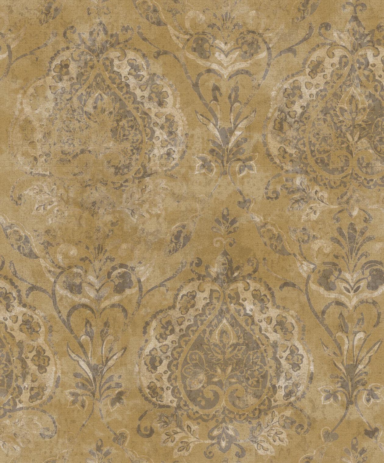 Флизелиновые обои Cristiana Masi 0,53x10,05 м Коричневый (1008564)