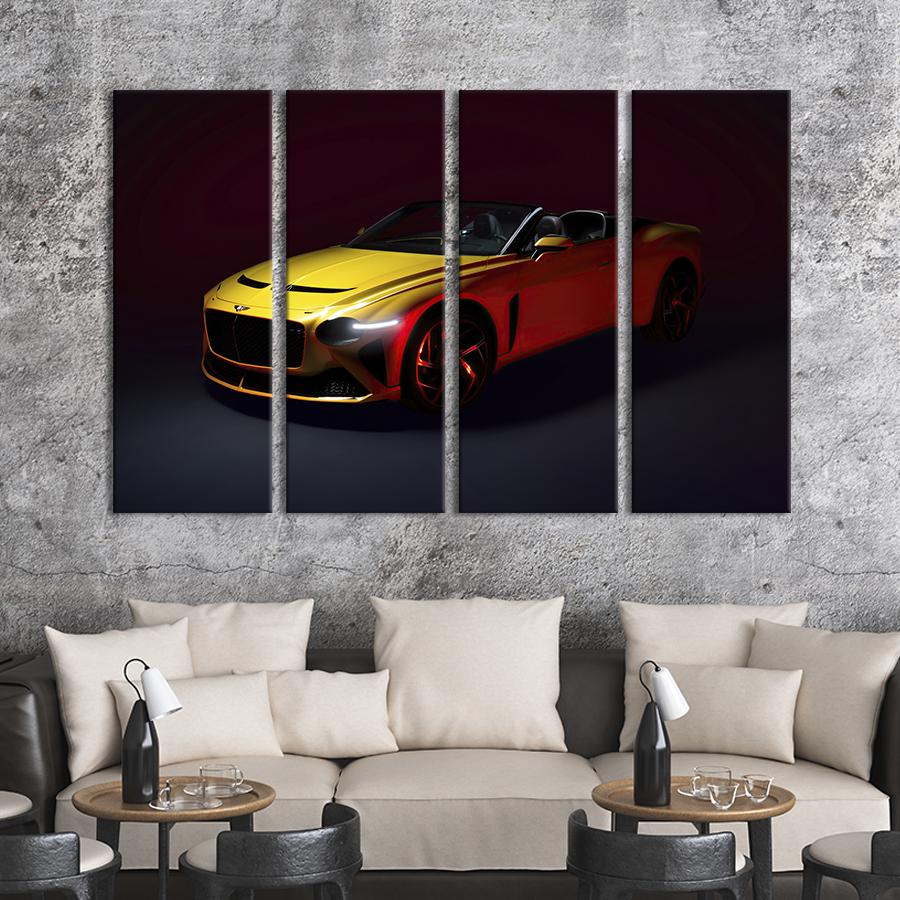 Картина на холсте Яркий Bentley Bacalar 149x93 см (1273-41)