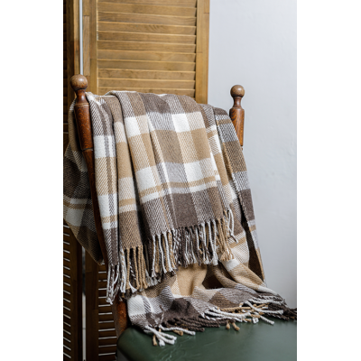 Плед Торнадо 200х220 см Светло-бежевый - фото 4 Плед Торнадо 200х220 см Светло-бежевый - фото 4