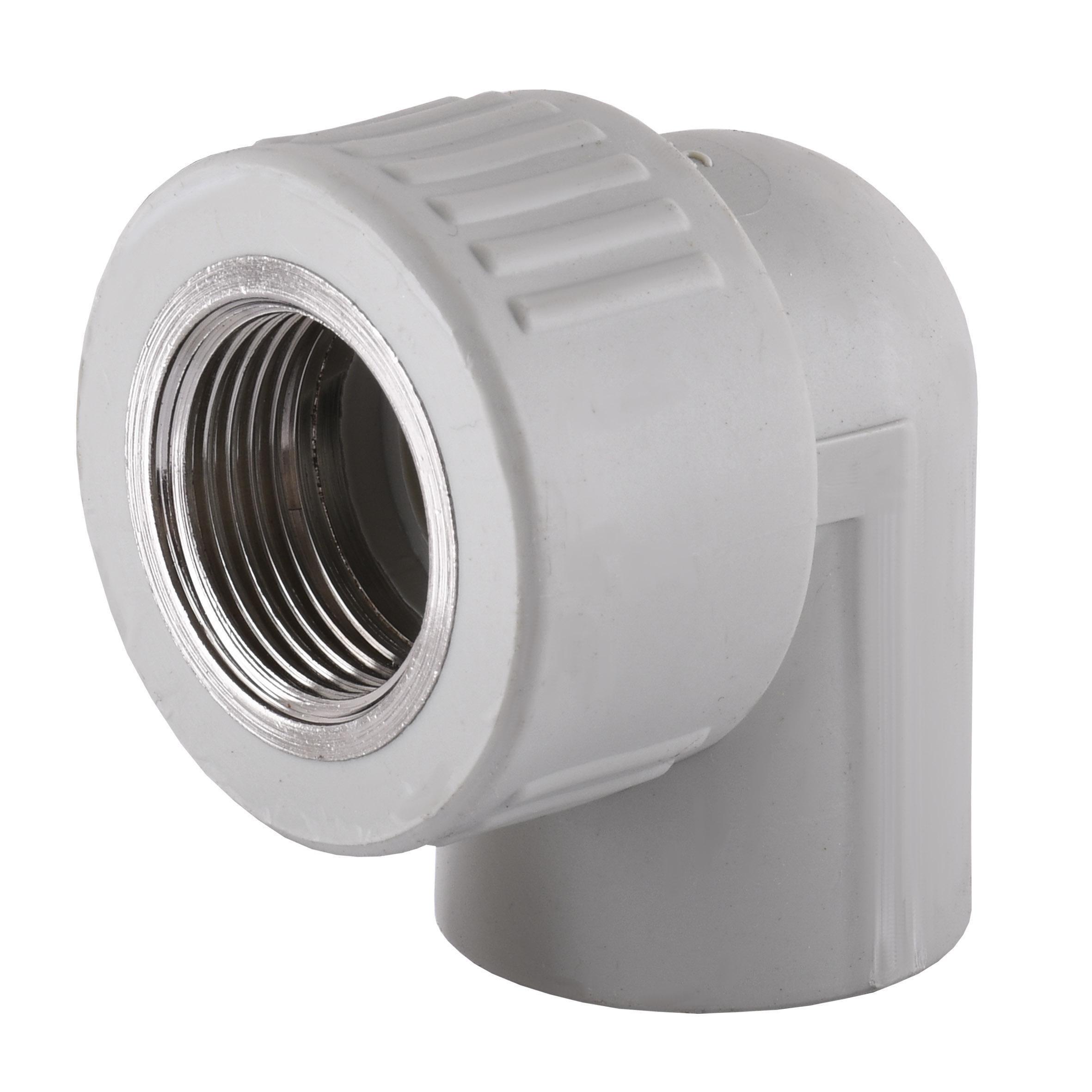 Кут із внутрішнім різьбленням Vsplast PPR 90° d 63 мм х 2" (000004061)