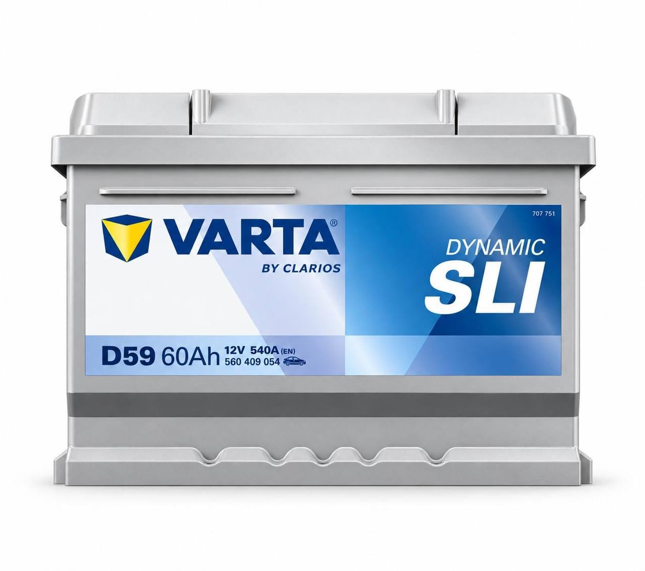 Аккумулятор автомобильный Varta D59 60 Ah 540A R+ 12V низкобазовый (3196311172) Аккумулятор автомобильный Varta D59 60 Ah 540A R+ 12V низкобазовый (3196311172)