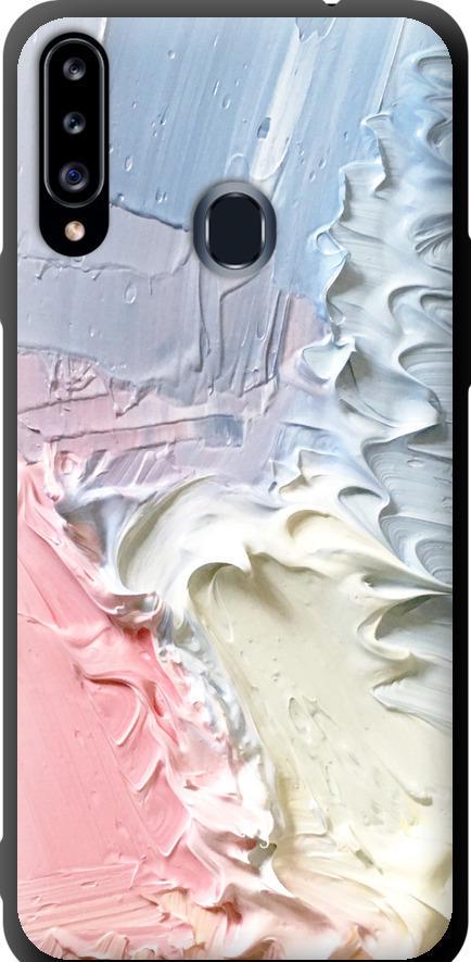 Чехол на Samsung Galaxy A20s A207F Пастель v1 (3981b-1775-42517)