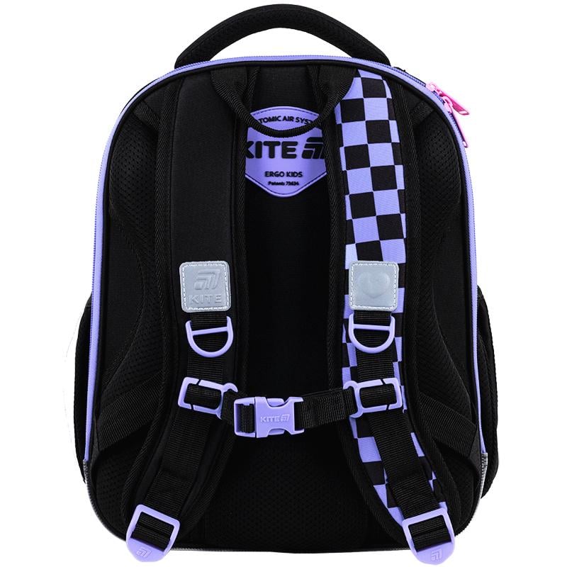 Школьный рюкзак KITE Education HK25-556M Kuromi каркасный с ортопедической спинкой (995391) - фото 11 Школьный рюкзак KITE Education HK25-556M Kuromi каркасный с ортопедической спинкой (995391) - фото 11