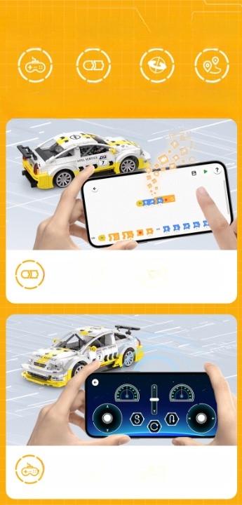 Конструктор детский CaDa Opel V8 Coupe Auto Машина на радиоуправлении для мальчика 330 дет. (22774744) - фото 10 Конструктор детский CaDa Opel V8 Coupe Auto Машина на радиоуправлении для мальчика 330 дет. (22774744) - фото 10