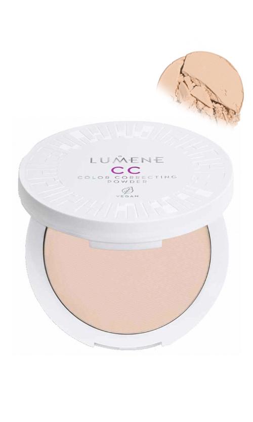 Пудра компактна для обличчя Lumene CC Color Correcting Powder коригувальна 2 (32815)