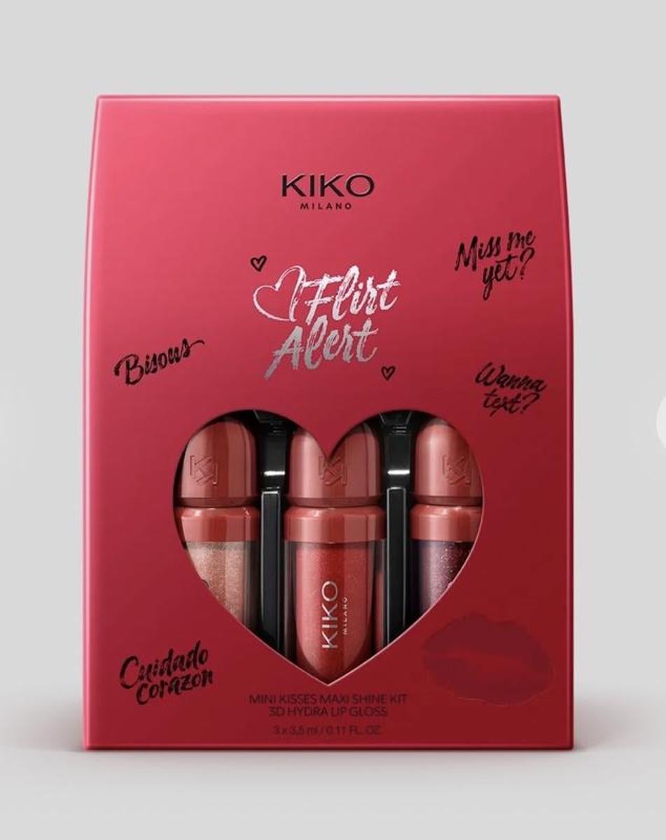 Набір блисків для губ Kiko Milano Flirt Alert 3 шт. 3,5 мл (37485)