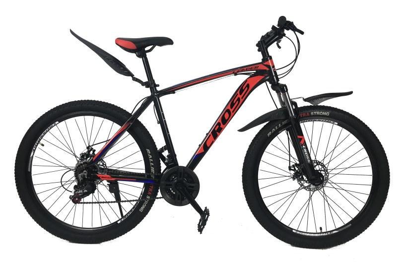 Велосипед дорожный Cross Leader V2 2021 27,5" 17" Черный/Синий/Красный Велосипед дорожный Cross Leader V2 2021 27,5" 17" Черный/Синий/Красный
