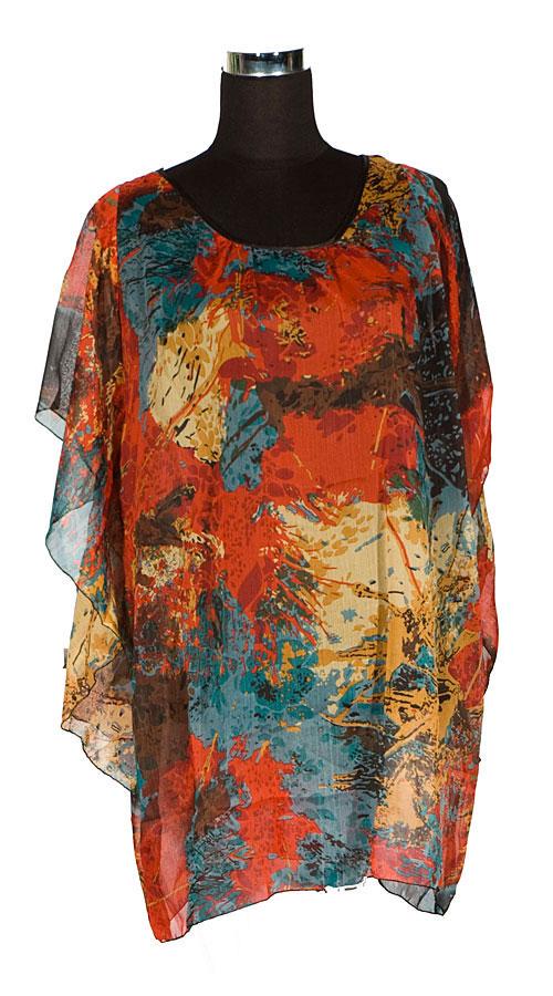 Блузка из вискозы размер 50-56 (1426830491)