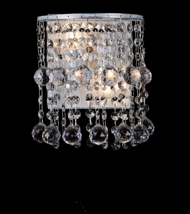 Хрустальное бра Ray B81013/2 WT+SL (IR005340)