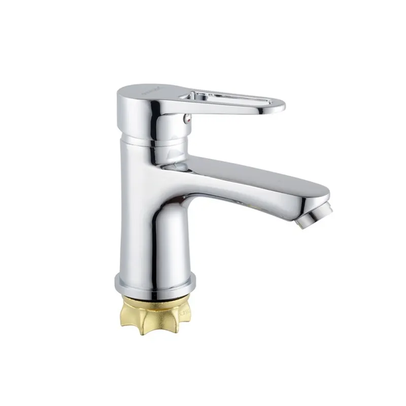 Смеситель для умывальника Champion PUD 001-045 из цинка Стальной (MI6353)