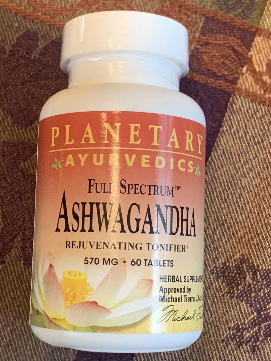 Ашваганда Planetary Herbals Ayurvedics Full Spectrum Ashwagandha 570 mg 60 таблеток - фото 3