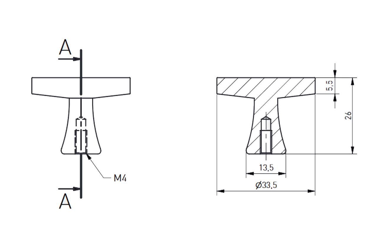 Меблева ручка GTV DUNE Золотий (GZ-DUNE-1-16 - фото 8 Меблева ручка GTV DUNE Золотий (GZ-DUNE-1-16 - фото 8