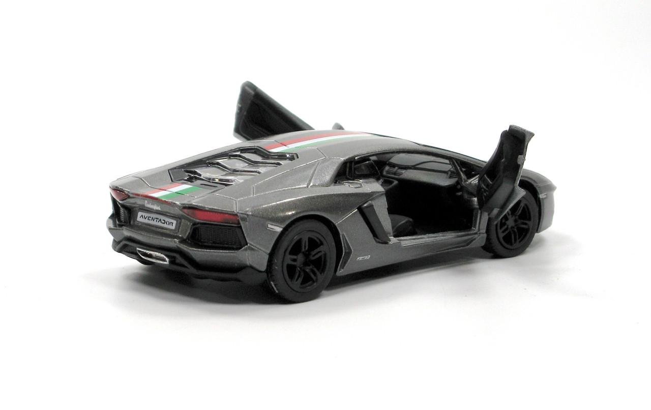 Машина металлическая KT5355F Lamborghini Aventador LP 700-4 with printing - фото 5