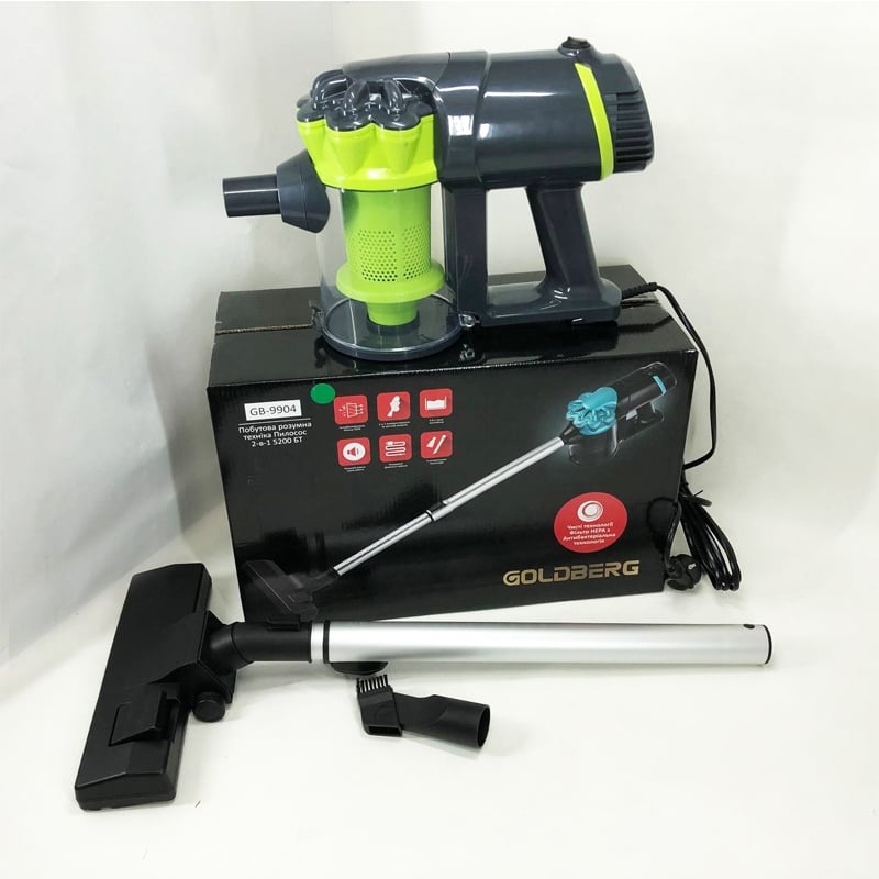 Пылесос Goldberg GB-9904 вакуумный вертикальный (tf7423) - фото 6 Пылесос Goldberg GB-9904 вакуумный вертикальный (tf7423) - фото 6