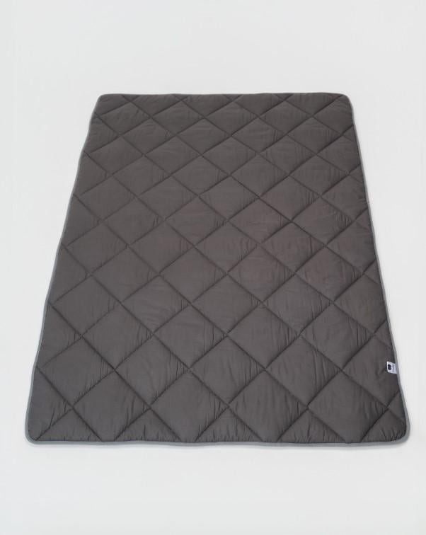 Одеяло из овечьей шерсти мериносов MERINO всесезонное поплин 140х200 см Графитовый (HLZ246PG) - фото 5