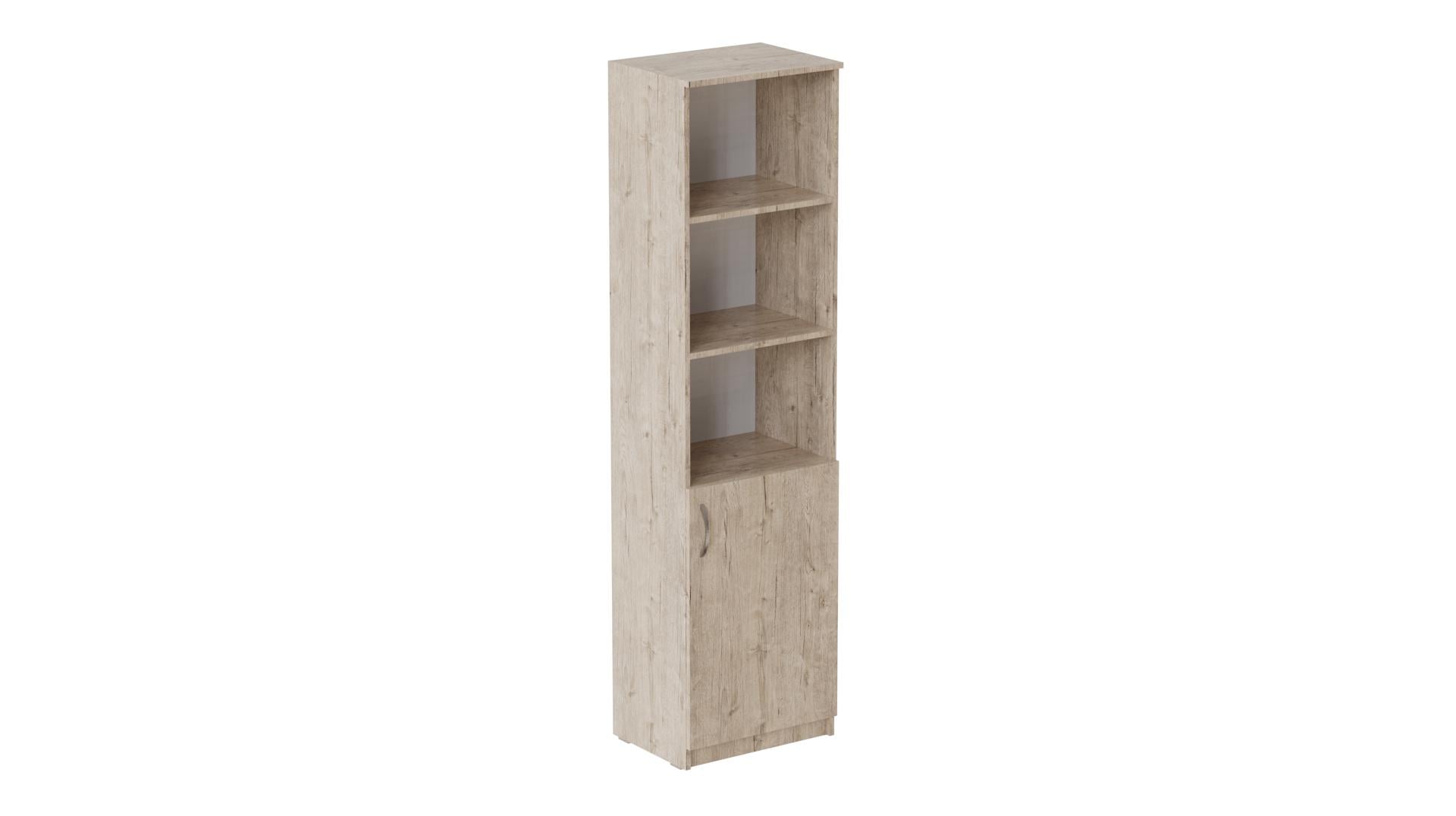 Пенал Ferrum-decor Анжело на 4 полки с 1 дверью ДСП 16 мм 1900x500x380 мм Дуб Артизан (FRD-104949) Пенал Ferrum-decor Анжело на 4 полки с 1 дверью ДСП 16 мм 1900x500x380 мм Дуб Артизан (FRD-104949)