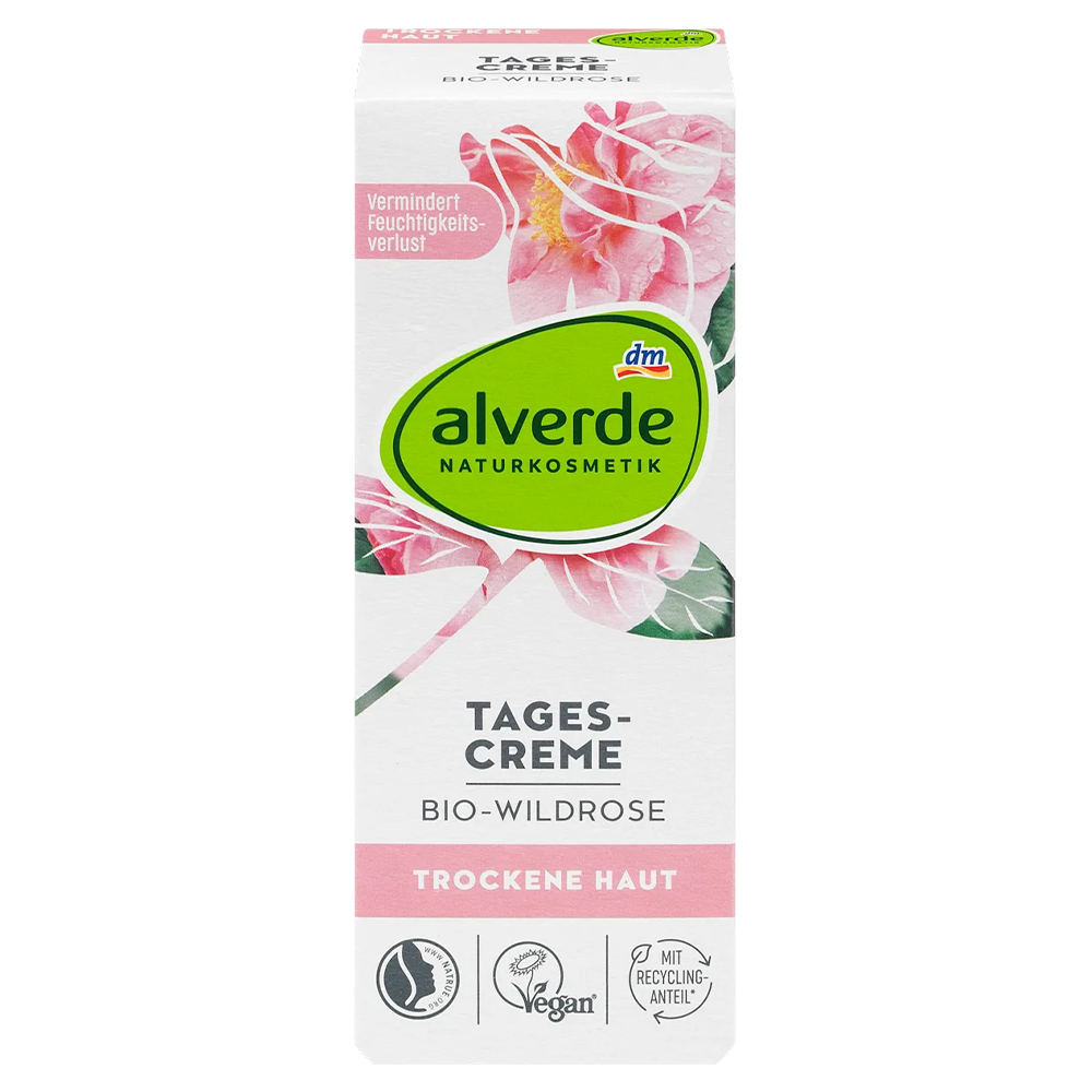 Крем дневной для лица Alverde Naturkosmetik Q10 с органической дикой розой 50 мл (EPI-15102025-158)