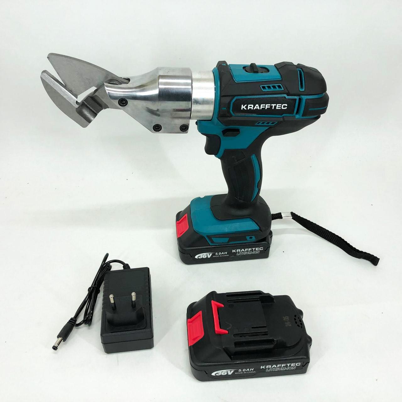 Ножницы для металла Krafftec DJS130R 2 акб аккумуляторные в кейсе 36V/5AP - фото 7 Ножницы для металла Krafftec DJS130R 2 акб аккумуляторные в кейсе 36V/5AP - фото 7