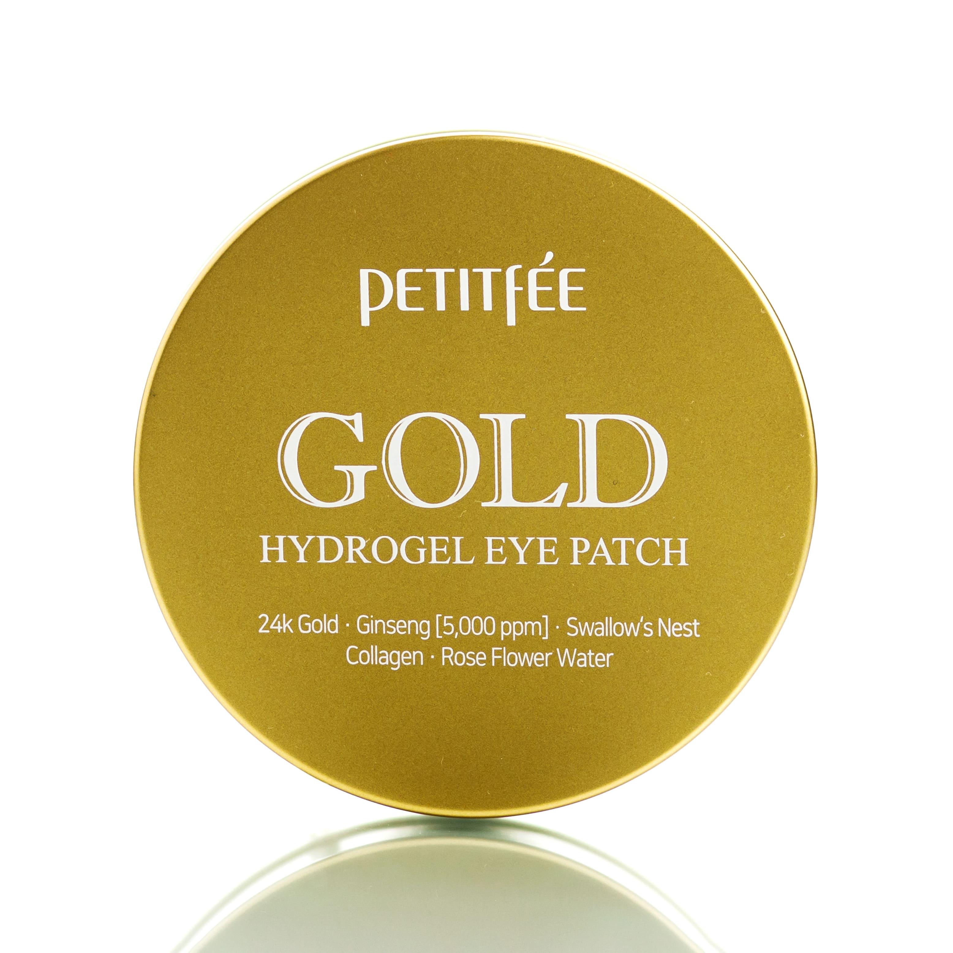 Патчи с золотым комплексом гидрогелевые Petitfee +5 Gold Hydrogel Eye Patch 60 шт.